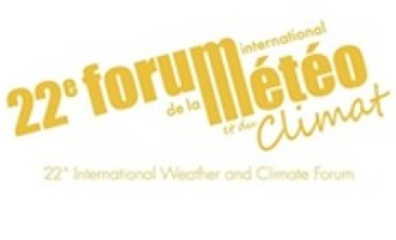 logo du 22e forum de la météo et du climat