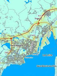 cartographie Saint Nazaire 2012