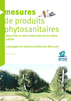 Produits phytosanitaires dns l'agriculture 2007