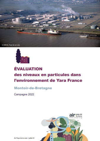 évaluation des niveaux en particules dans l’environnement de Yara France