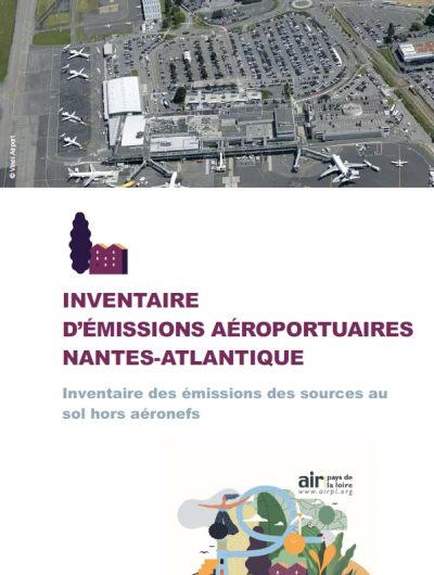 couverture inventaire émissions aéroportuaires Nantes-Atlantique