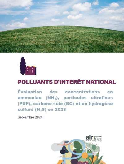 couverture de la note sur les polluants d'intérêt national